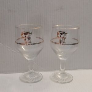 4/$80 Calgary Winter Olympic Glasses - Set Of 2 (1988)